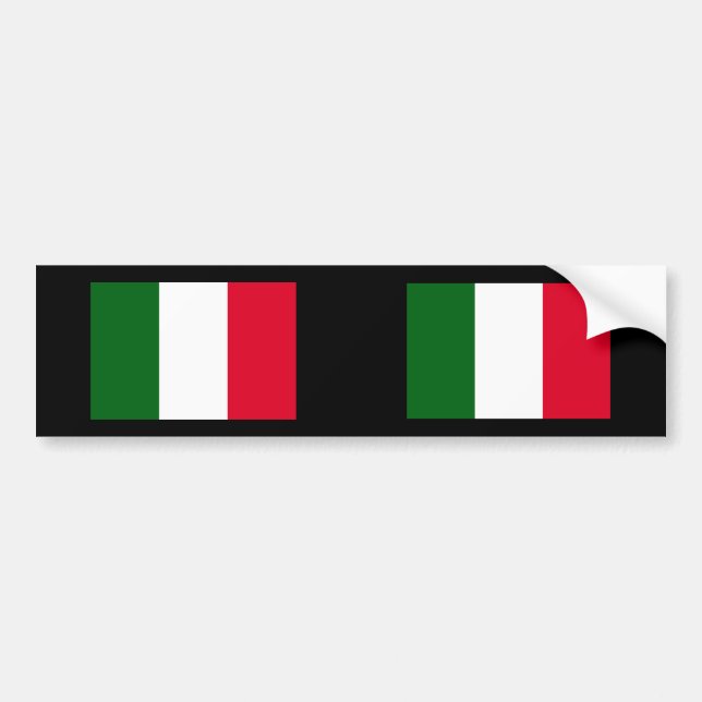 Pegatina Para Coche Italia, Italia (Frente)