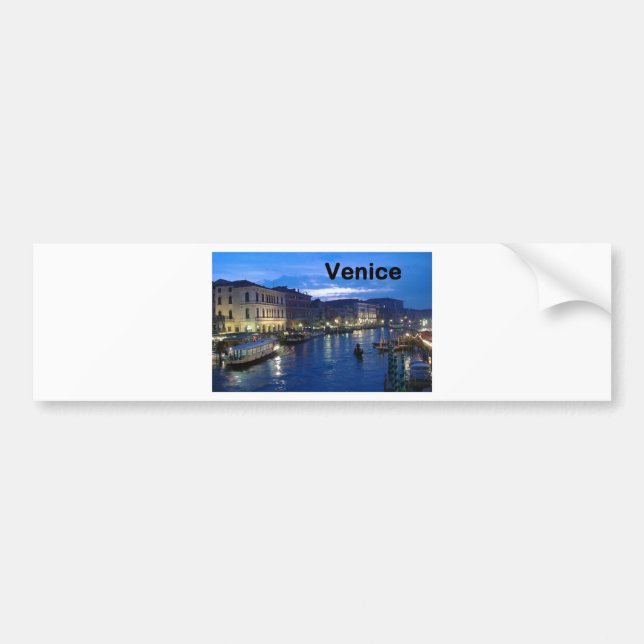 Pegatina Para Coche Italia Venecia (St.K) (Frente)