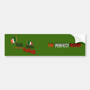 Pegatina Para Coche Italiano irlandés