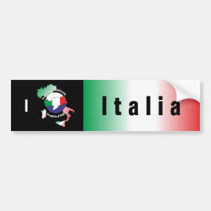 Pegatina Para Coche Italien - Italia Autoaufkleber