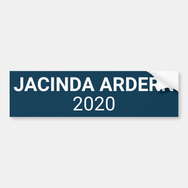 Pegatina Para Coche Jacinda Ardern 2020 (Frente)