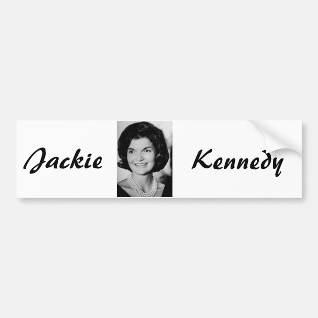 Pegatina Para Coche Jackie Kennedy (Frente)