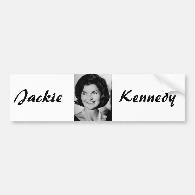 Pegatina Para Coche Jackie Kennedy (Frente)
