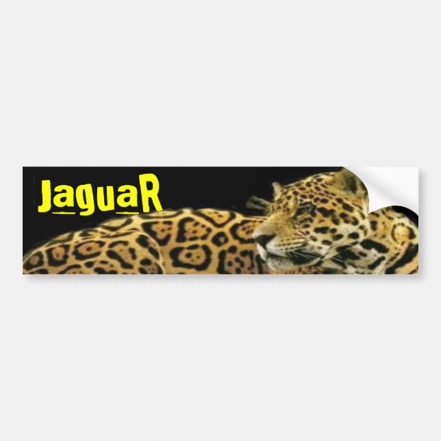 Pegatina Para Coche Jaguar (Frente)