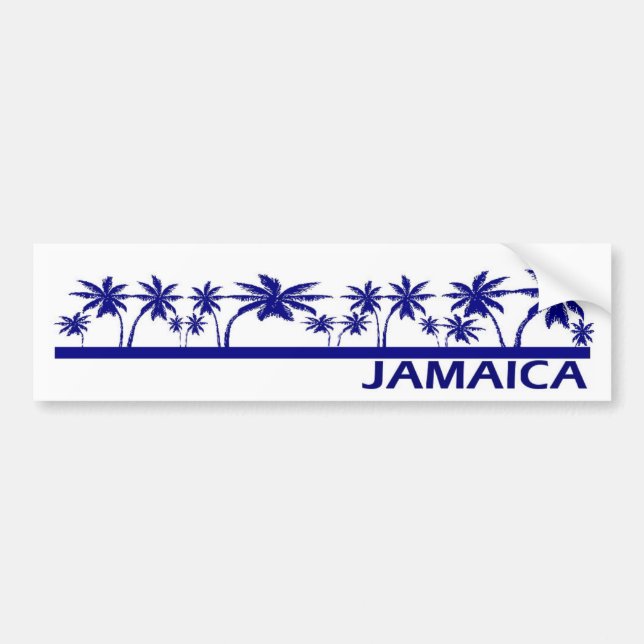 Pegatina Para Coche Jamaica (Frente)