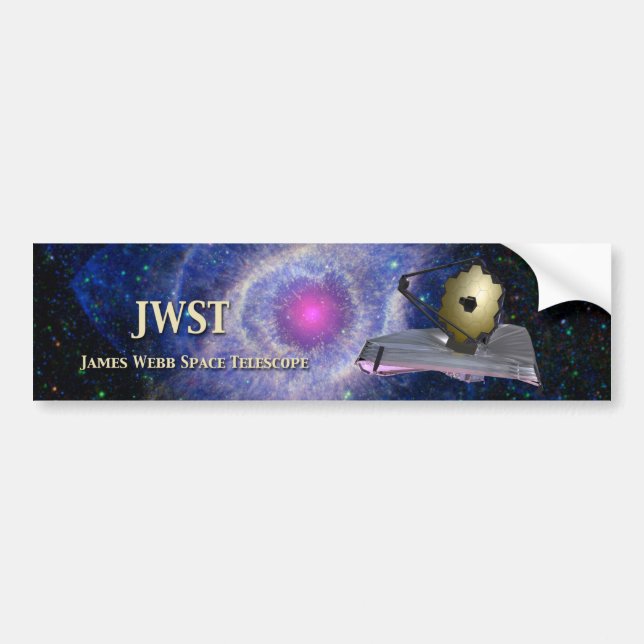 Pegatina Para Coche James Webb Space Telescope JWST (Frente)