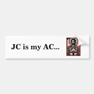 Pegatina Para Coche JC es mi CA… Bumpersticker