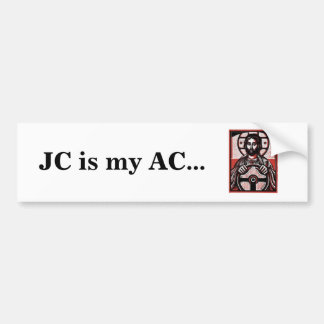 Pegatina Para Coche JC es mi CA… Bumpersticker