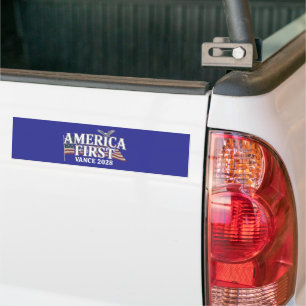 Pegatina Para Coche JD Vance 2028 América Primero Conservador