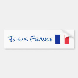 Pegatina Para Coche Je suis France Bumper Sticker