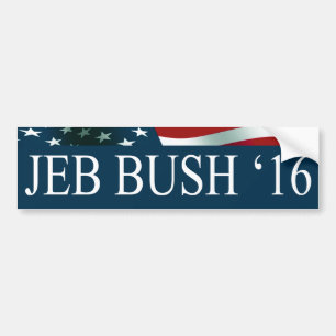 Pegatina Para Coche Jeb Bush presidente en 2016