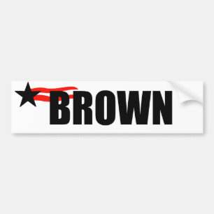 PEGATINA PARA COCHE JERRY BROWN