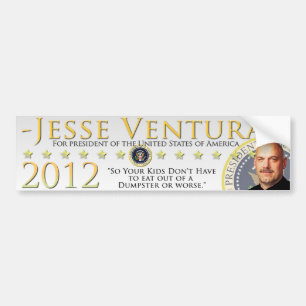 Pegatina Para Coche Jesse Ventura 2012 - Sus niños no hacen tan