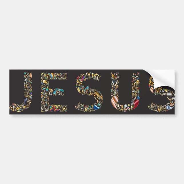 Pegatina Para Coche jesus (Frente)