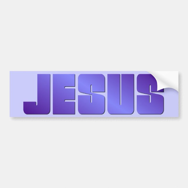 Pegatina Para Coche Jesús (Frente)