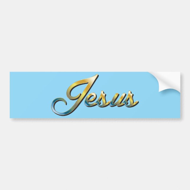 Pegatina Para Coche Jesús (Frente)