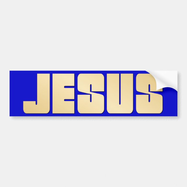 Pegatina Para Coche Jesús (Frente)