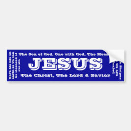 Pegatina Para Coche Jesus Bumper Sticker