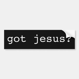Pegatina Para Coche ¿Jesús conseguido?