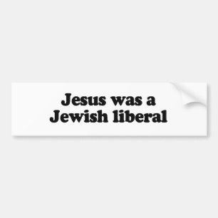 Pegatina Para Coche Jesús era un liberal judío