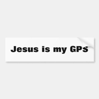 Pegatina Para Coche Jesús es mi GPS