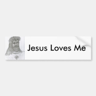 Pegatina Para Coche Jesús me ama