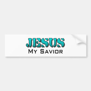 Pegatina Para Coche Jesús mi salvador