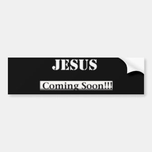 Pegatina Para Coche ¡Jesús que viene pronto!