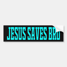 Pegatina Para Coche Jesus saves brother Jesus Christian religious