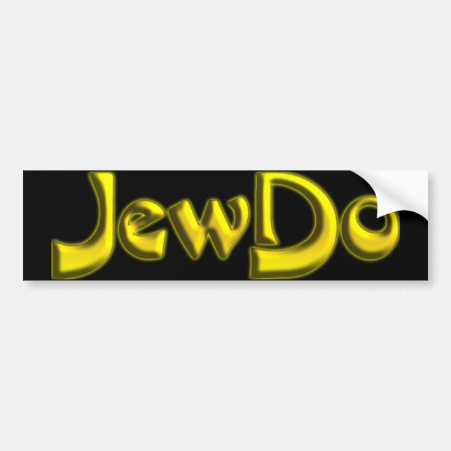 Pegatina Para Coche Jewdo (Frente)