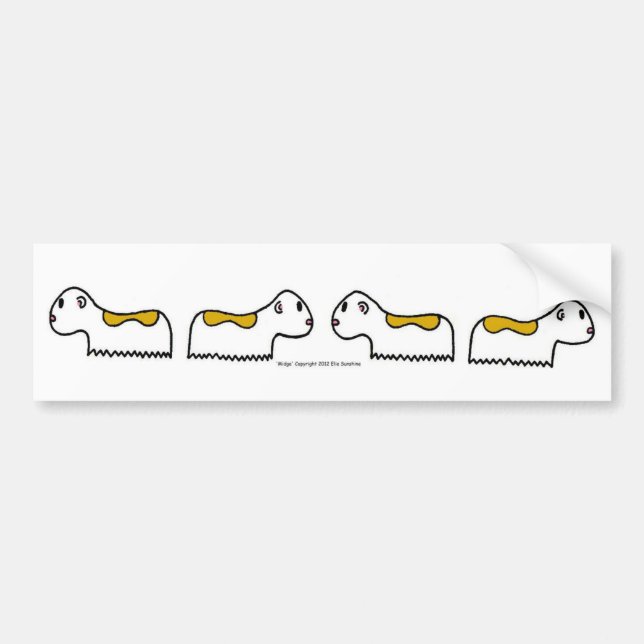 Pegatina Para Coche Jihn Dancing Bumper Sticker (Frente)