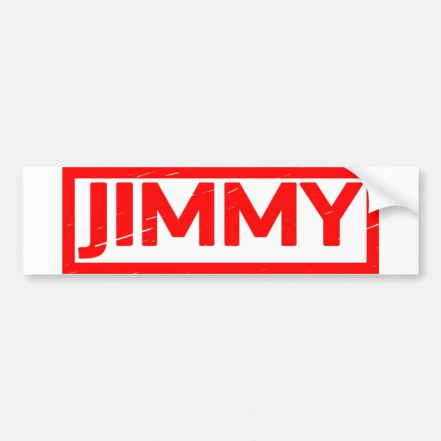 Pegatina Para Coche Jimmy Stamp (Frente)