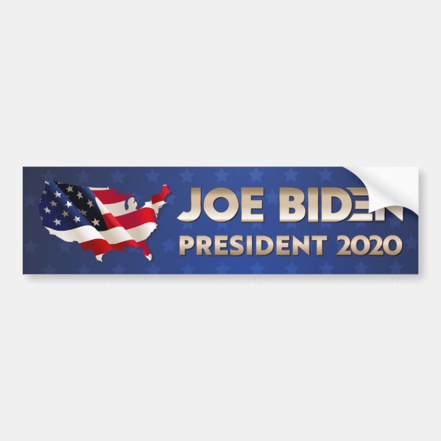 Pegatina Para Coche Joe Biden 2020 Presidente (Frente)