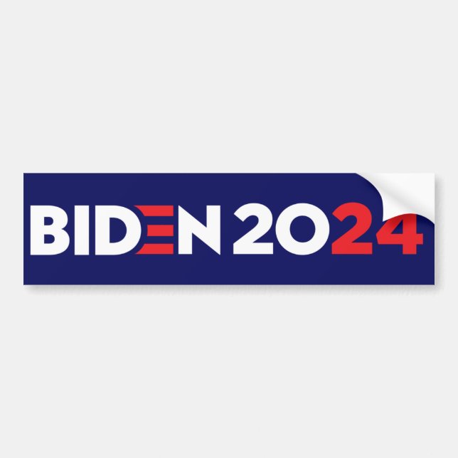 Pegatina Para Coche Joe Biden 2024 (Frente)