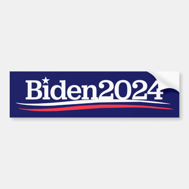 Pegatina Para Coche Joe Biden 2024 (Frente)