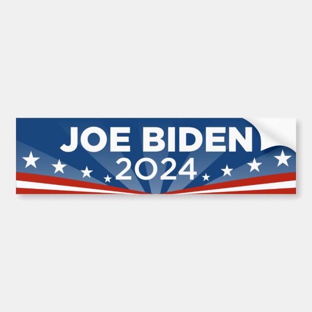 Pegatina Para Coche Joe Biden 2024 (Frente)