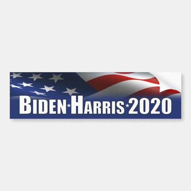Pegatina Para Coche Joe Biden Kamala Harris 2020 (Frente)