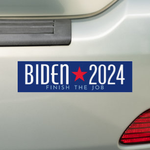 Pegatina Para Coche Joe Biden para presidente 2024 - terminar el traba