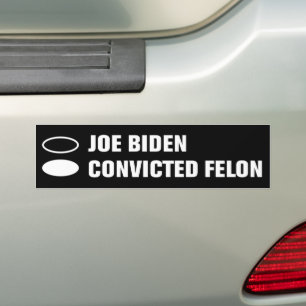 Pegatina Para Coche Joe Biden Vs Condenado Por Votación De Papeleta De