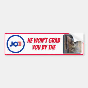 Pegatina Para Coche Joe, no te atrapará ahí