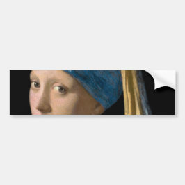 Pegatina Para Coche Johannes Vermeer, Chica de Pearl Earring