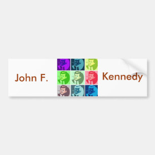Pegatina Para Coche John F. Kennedy