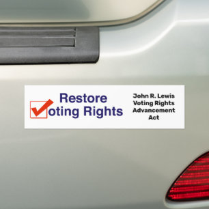 Pegatina Para Coche John R. Lewis Voting Rights Advancement Act