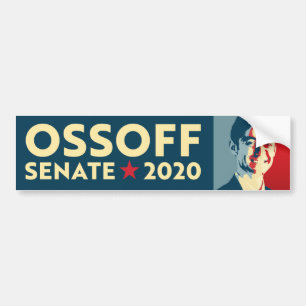 Pegatina Para Coche Jon Ossoff 2020
