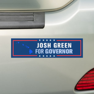 Pegatina Para Coche Josh Green para gobernador de Hawái