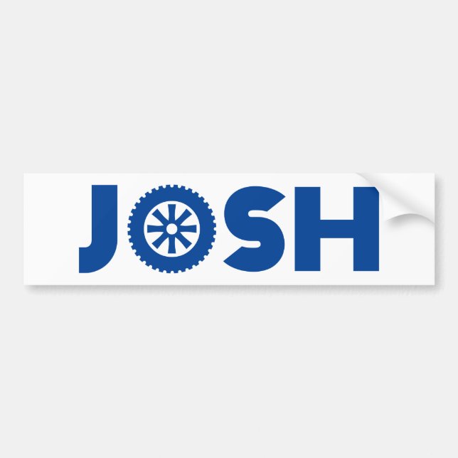 Pegatina Para Coche Josh Petrol Head (Frente)