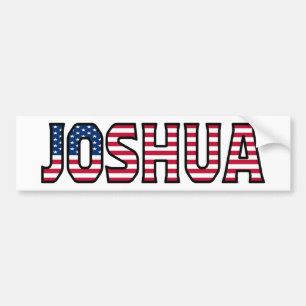 Pegatina Para Coche Joshua Name Vorname Estados Unidos Aufkleber Pegat