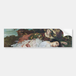 Pegatina Para Coche Jóvenes damas a orillas del Sena (verano)