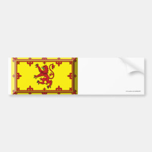 Pegatina Para Coche Joya de la bandera del león de Escocia