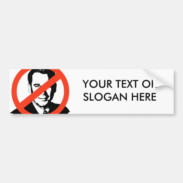 Pegatina Para Coche Juan Boehner (Frente)